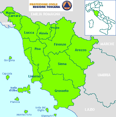 Province della Toscana
